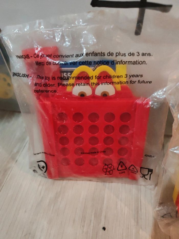 Figurine McDonald's mini jeu hasbro - photo numéro 2