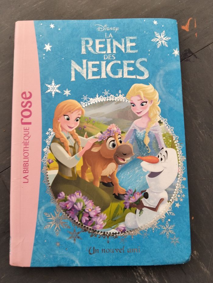 Livre reine des neiges