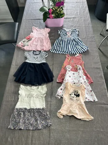 Lot robes 6 mois