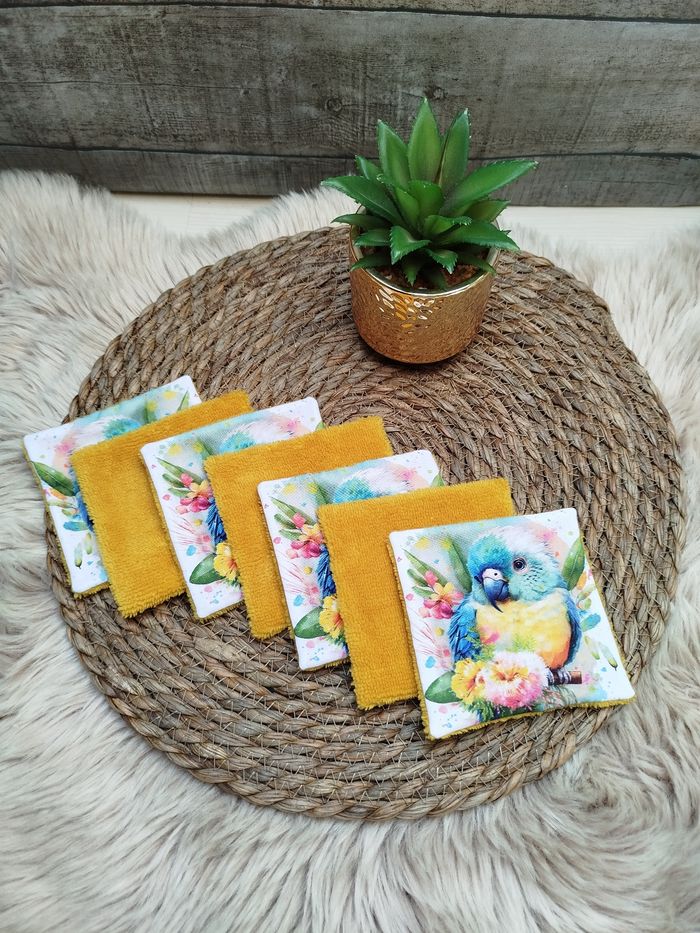 Lot de lingettes lavables - photo numéro 2