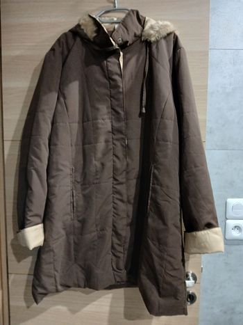 Doudoune légère femme marron