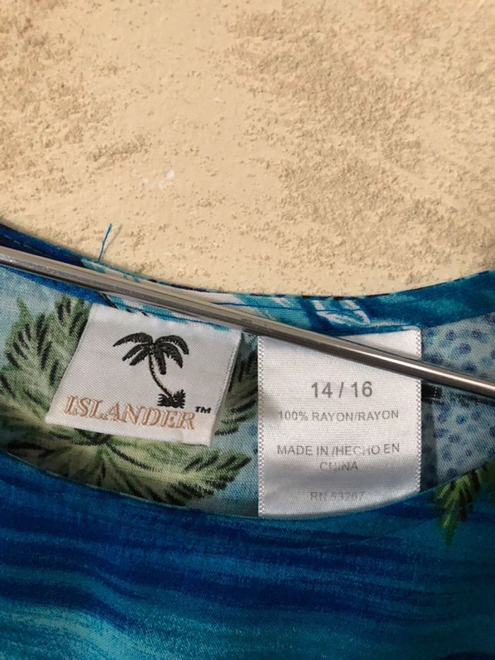 Robe hawaïenne vintage Islander - photo numéro 4