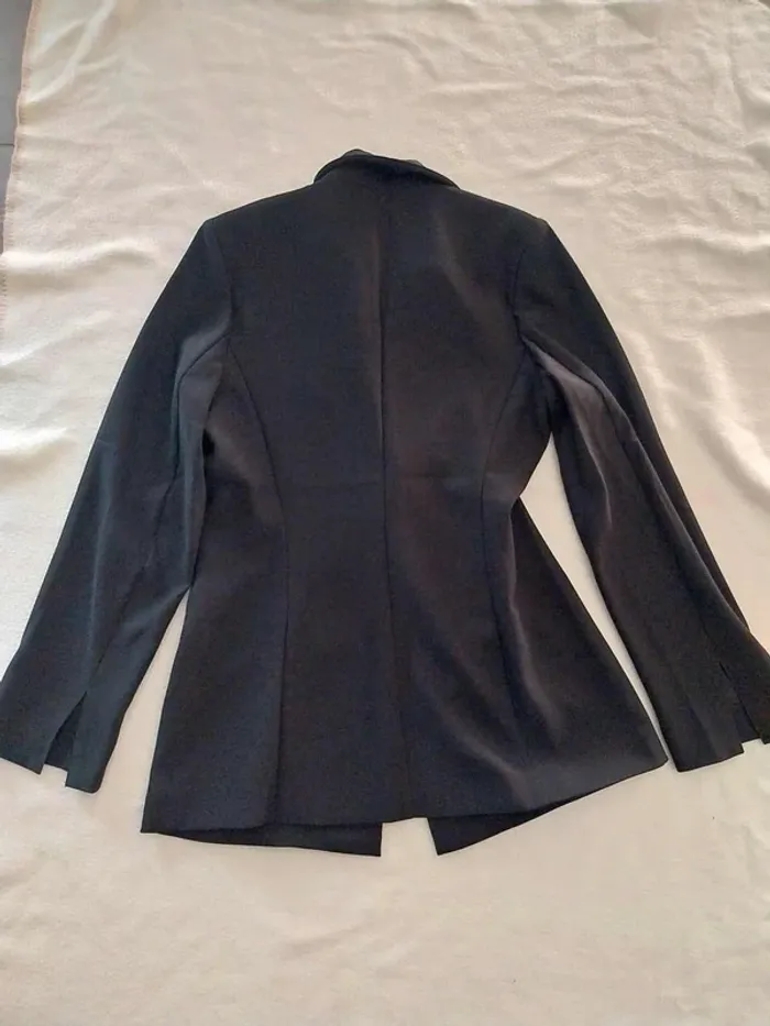 Veste noire mi longue T38 - photo numéro 10