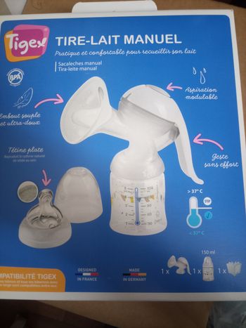 Tire lait manuel 