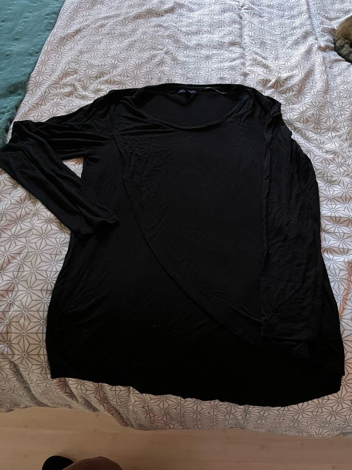 Lot de hauts de grossesse T. L - photo numéro 5