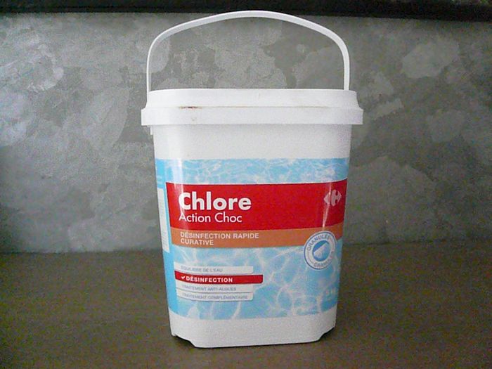 Chlore en granulés 4,5 kg