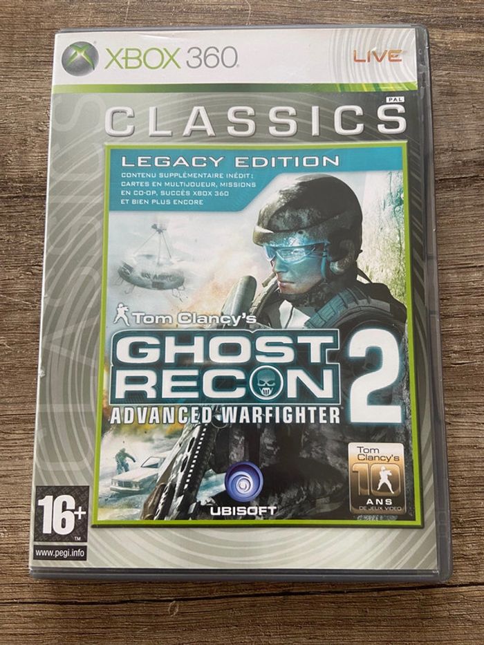 Ghost recon advanced warfighter 2 xbox 360
