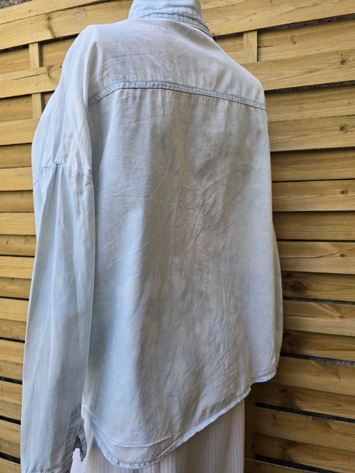 Chemise en jeans nuage 🍒y2k vintage années 2000🍒taille unique - photo numéro 3