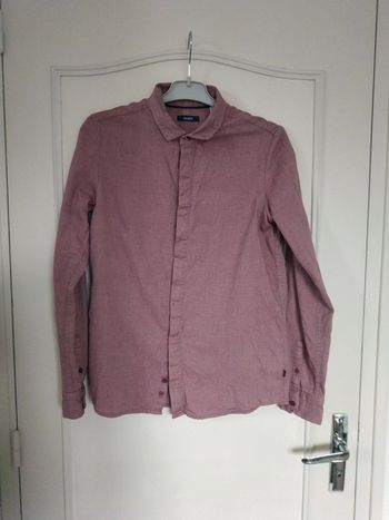 Chemise bordeaux 14 ans
