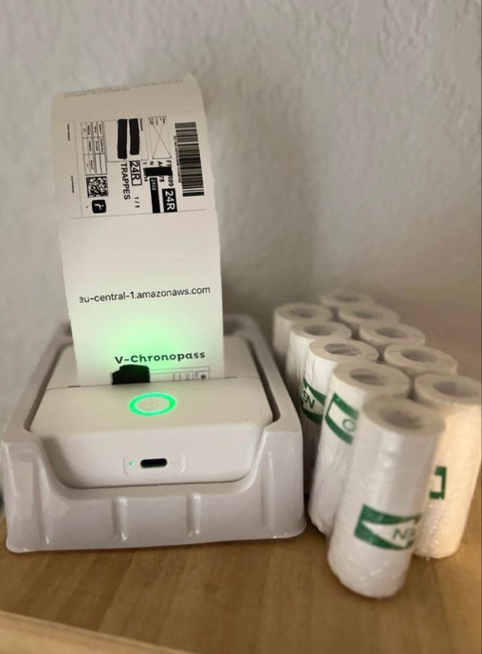 Mini imprimante thermique sans encre - photo numéro 5