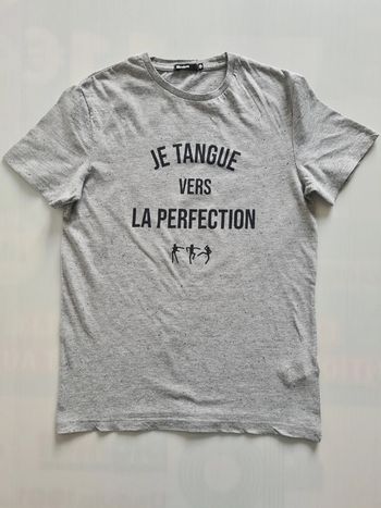 Tee-shirt humoristique "Je tangue vers la perfection" XS