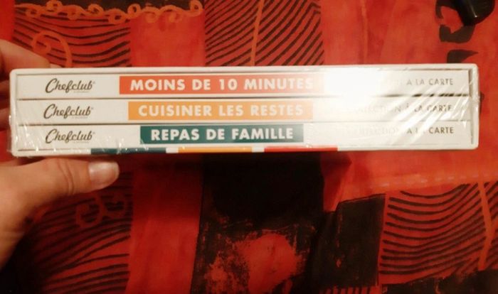 3 livres chef-club neuf - photo numéro 3