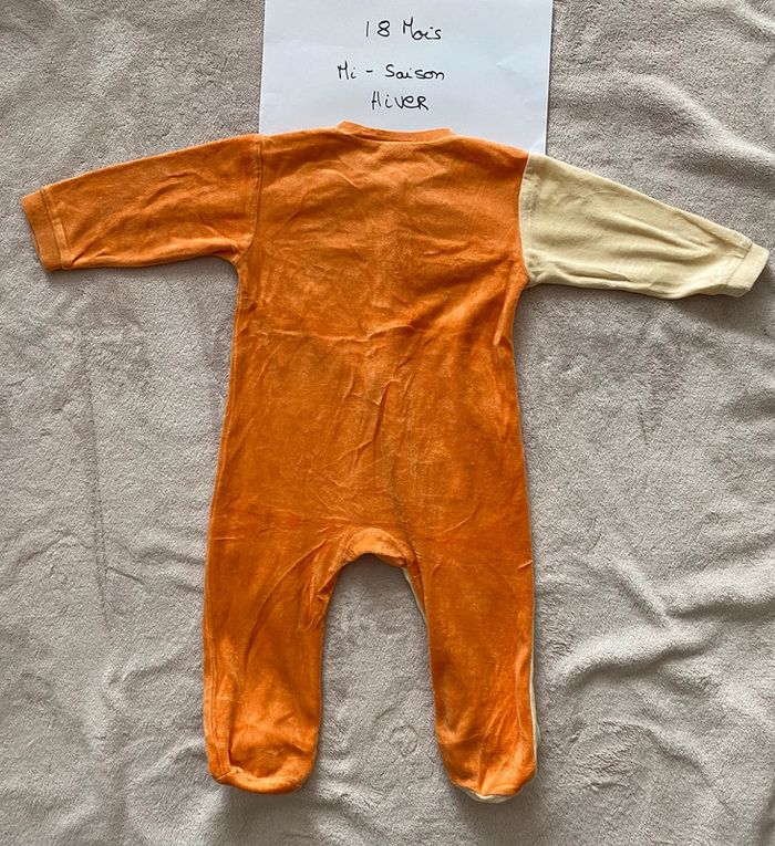 Lot 3 pyjamas chauds - Bout’chou et autre - 18 mois - TBE - photo numéro 9