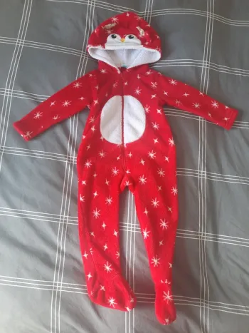 Pyjama noel avec capuche