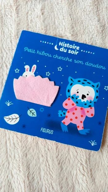 Livre bebe 🔸avec flaps en feutrine