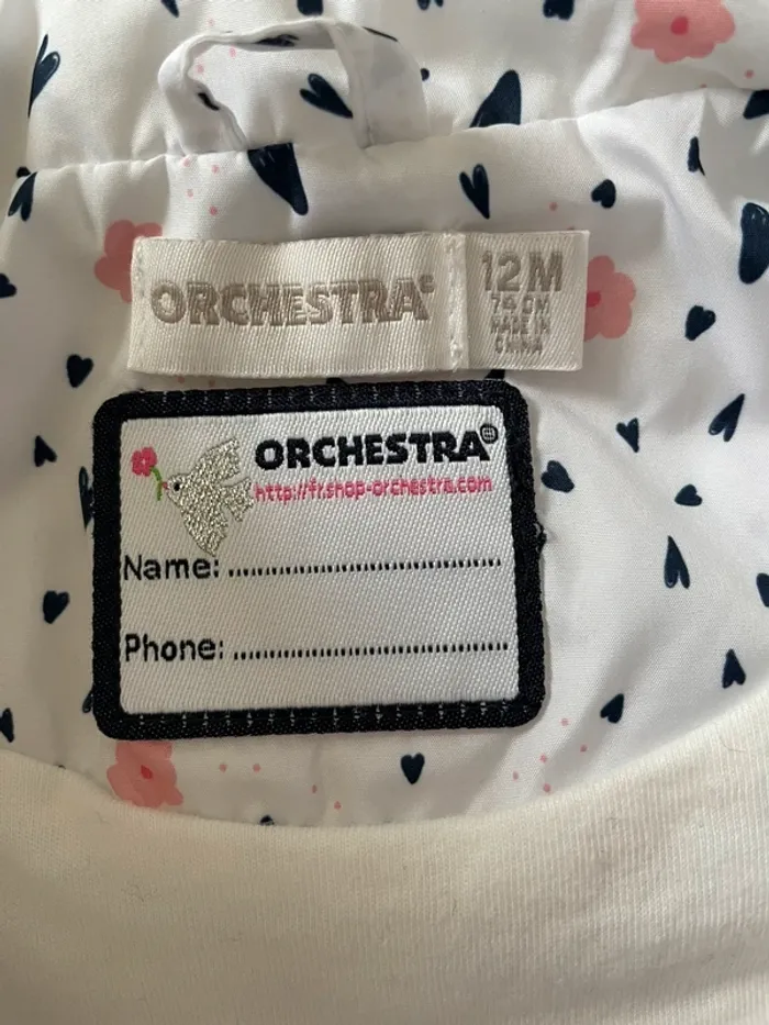 Doudoune sans manches 12 mois Orchestra - photo numéro 3