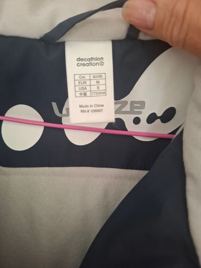 Anorak bleu marine taille M - photo numéro 5