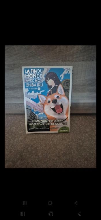 Manga la fin du monde avec mon shiba inu