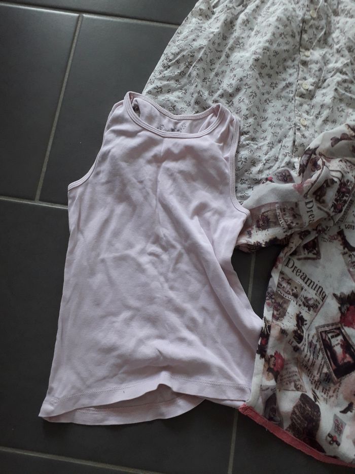 Lot de débardeurs fille 6ans - photo numéro 2