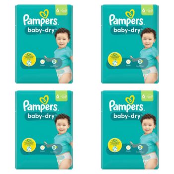 Lot de 88  Couches Pampers Baby Dry 13-18KG Taille 6 Neuf