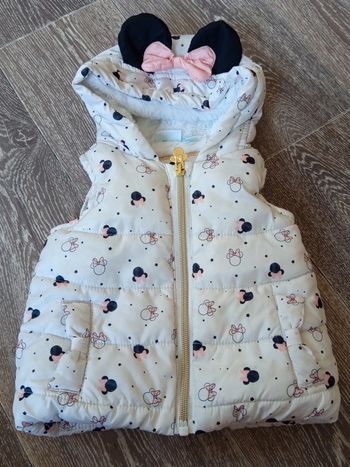 Manteau sans manche Minnie Disney 3 mois