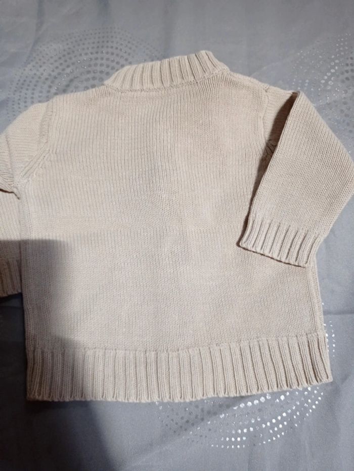 Gilet marron clair - photo numéro 6