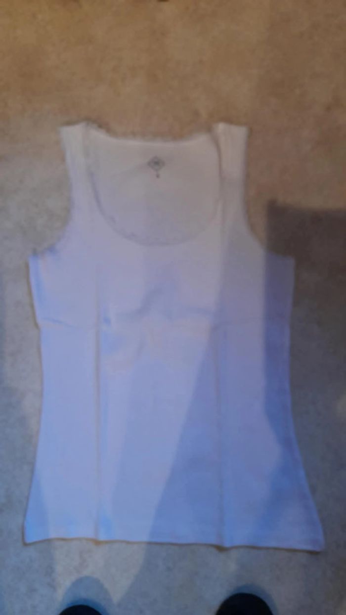 Débardeur blanc Taille S