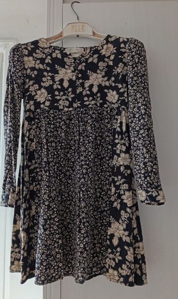 robe motif fleurs