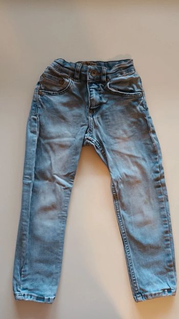 Pantalon garçon jeans bleu 5 ans