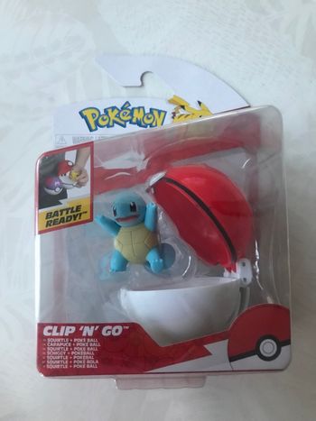 Pokémon ball et sa figurine Carapuce + Poke Ball - 5 Cm le