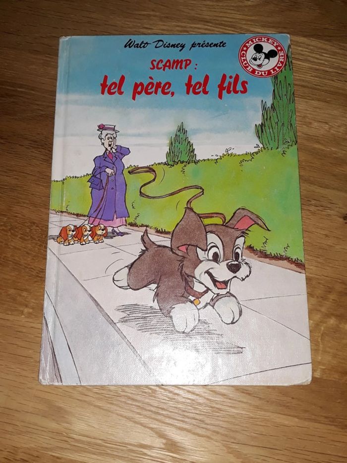 Livre Scamp : tel père, tel fils