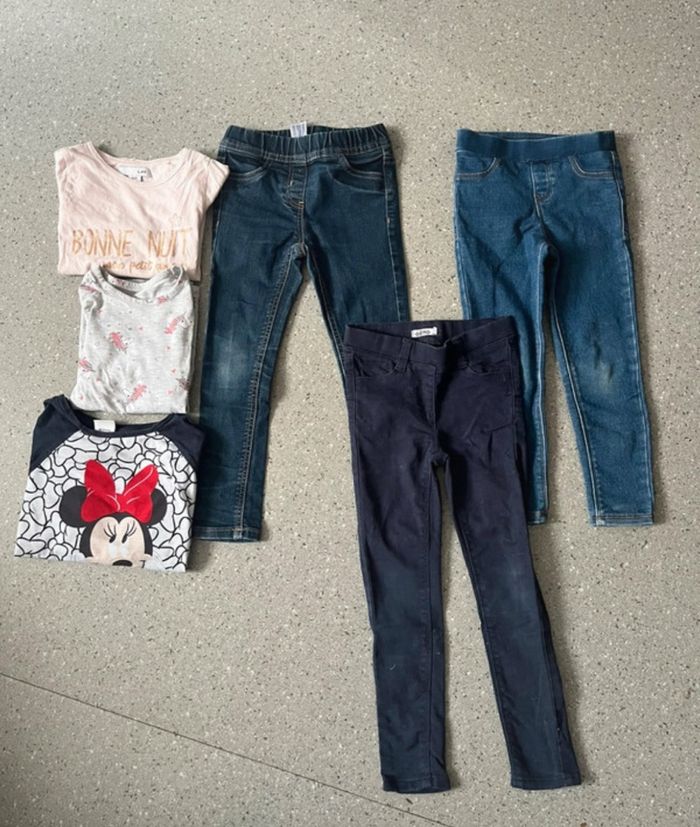 Lots vêtements fille 4 ans