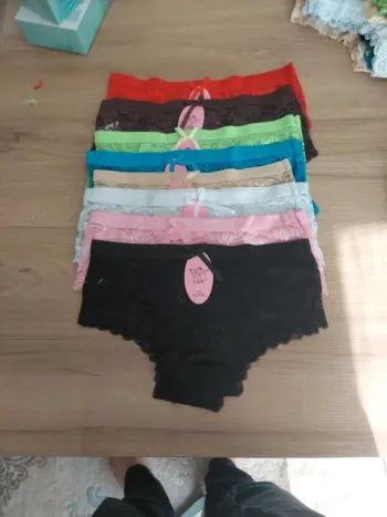 Lot  8 culotte shorty femme taille XXL style dentelle neuf