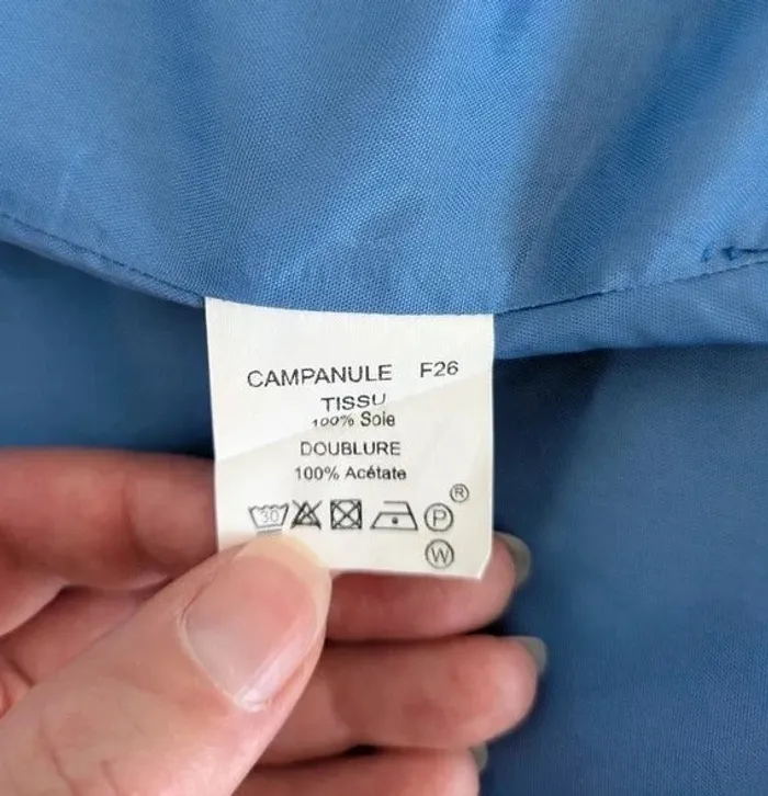 Robe chic en soie - Antonelle - taille 42 - photo numéro 5