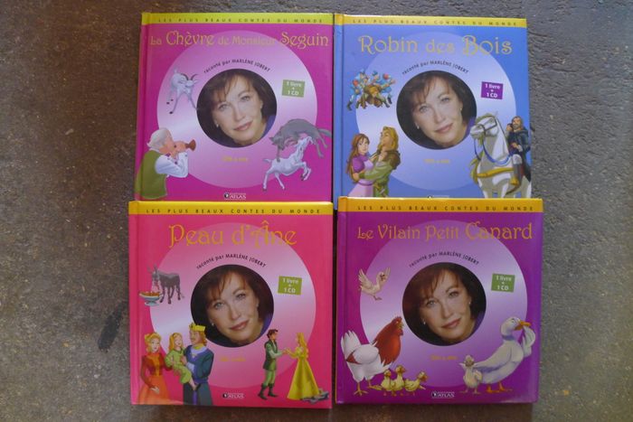 lot de livres cd