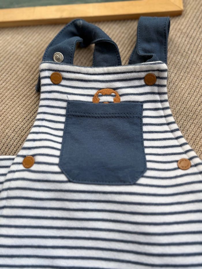 Salopette obaibi neuve, 1 mois, garçon - photo numéro 3