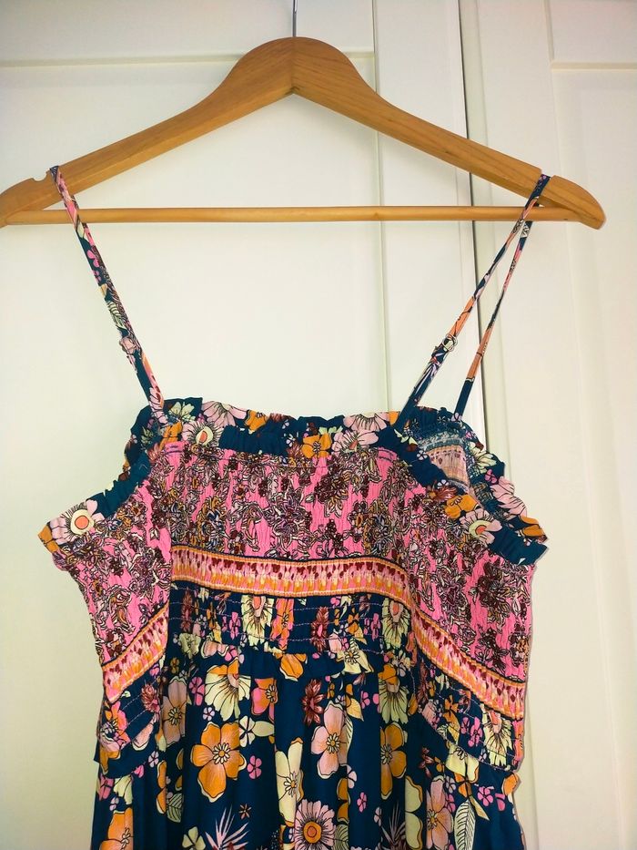Robe longue à bretelles taille L - photo numéro 3