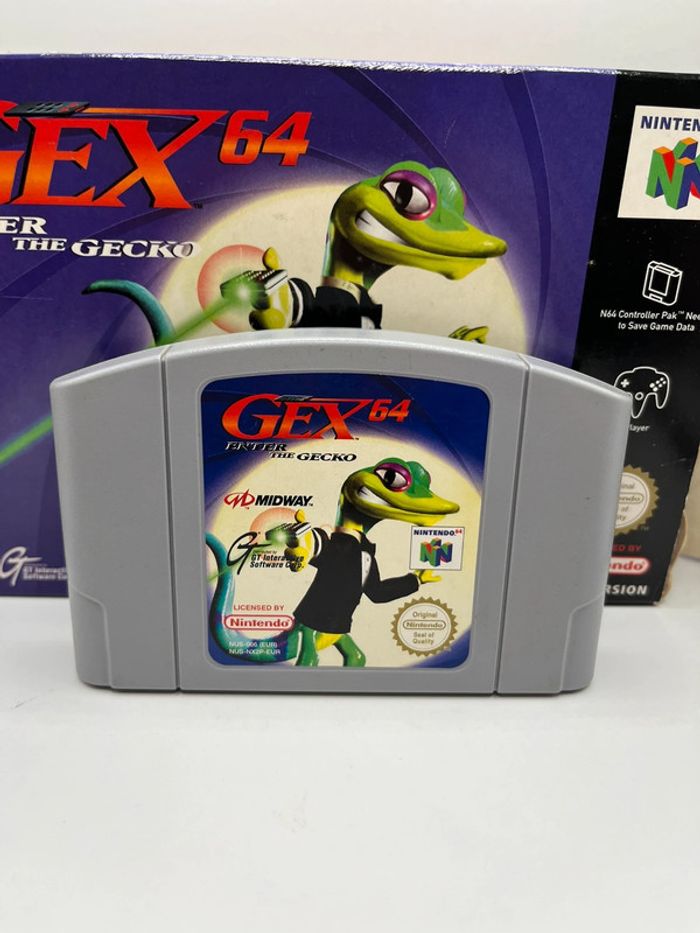 Gex 64 Enter The Gecko Nintendo N64 Game - photo numéro 12