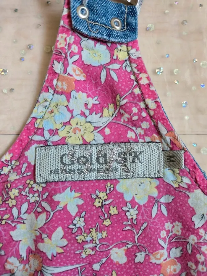 Gilet en Jeans Gold SK taille M - photo numéro 5