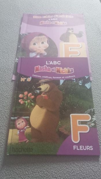 Lot de 5 Livres masha et michka