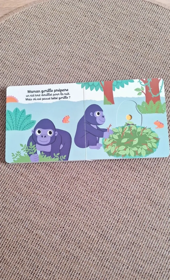 Livre Kididoc " Bonne nuit bébé gorille " - photo numéro 5