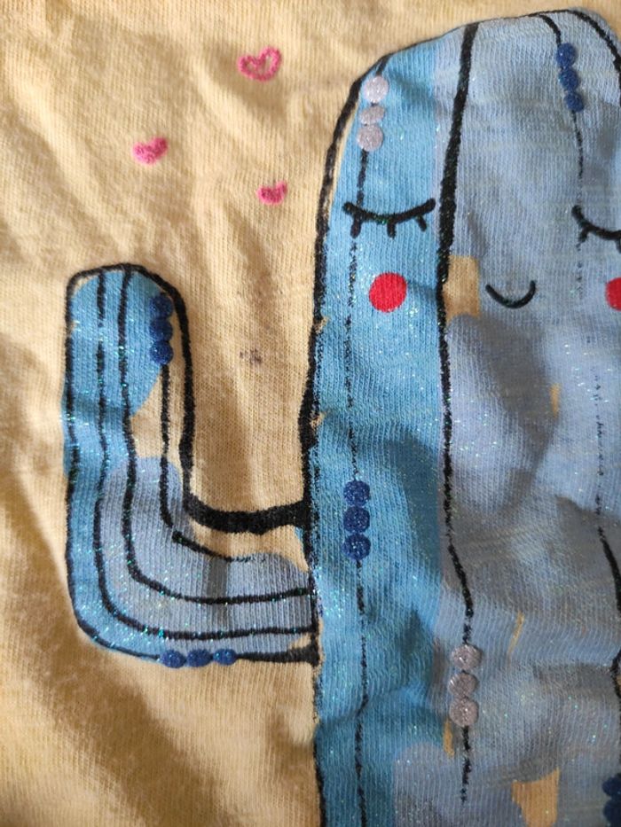 T-shirt zara fille 18/24 mois 92cm - photo numéro 3