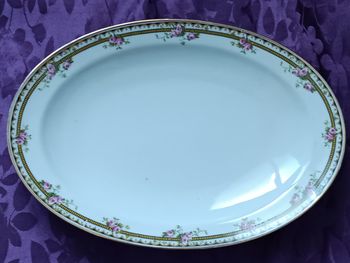 Plat ovale J Boyer Limoges 