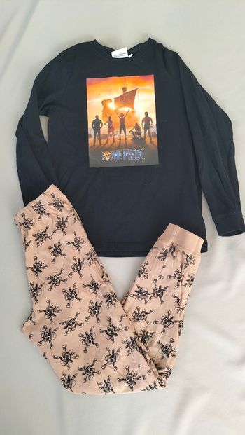 🖤 Pyjama en coton - One Piece - Taille 10 ans - Très bon état 🖤