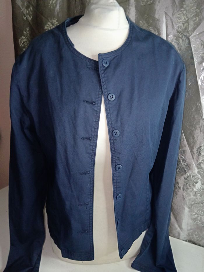 Veste bleu marine chattawak