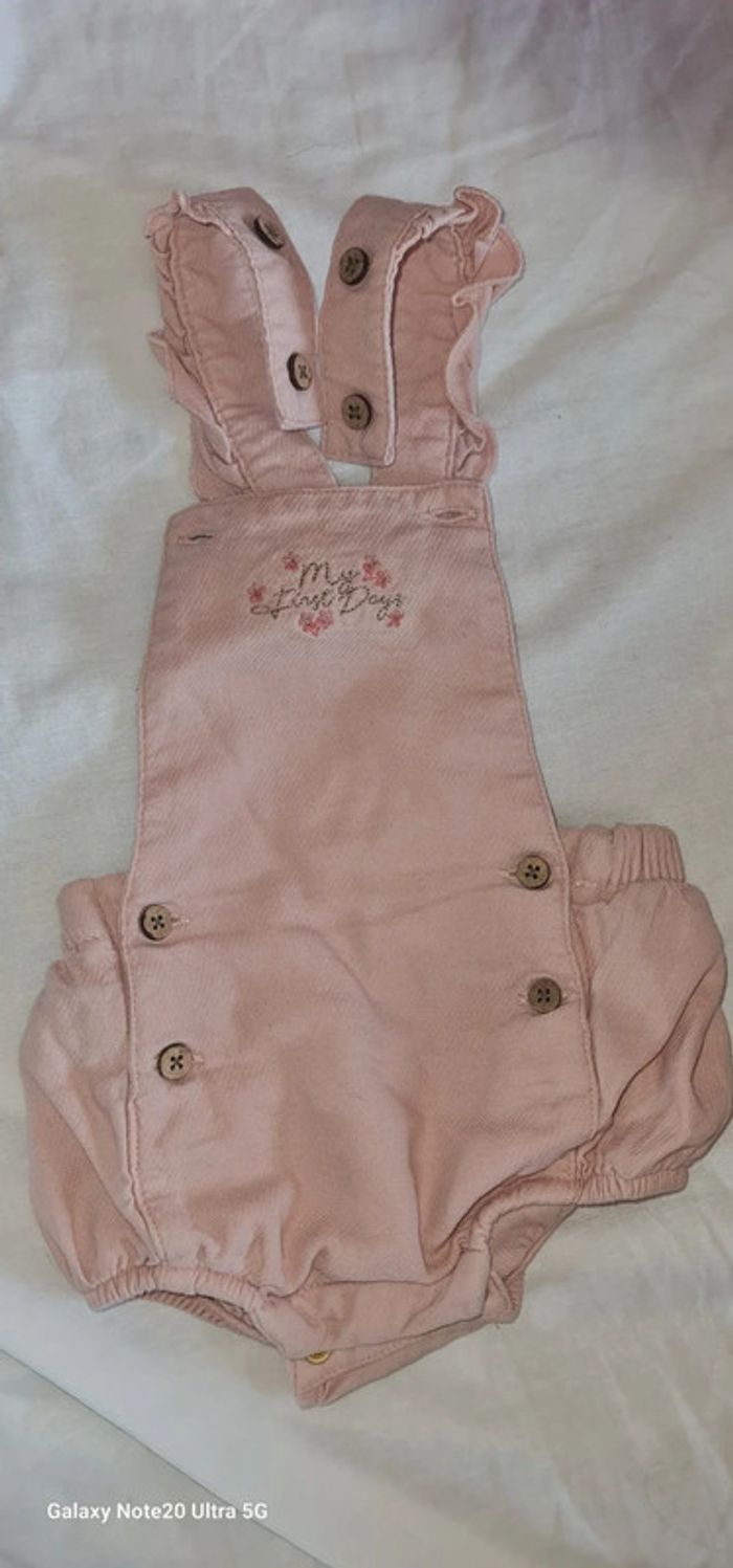 Barboteuse avec son body assorti 1mois - photo numéro 3