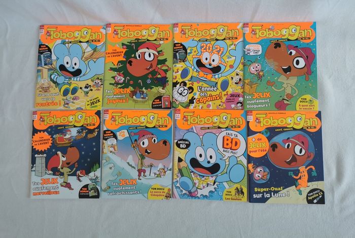 Lot 16 toboggan 📙 revues enfants 6 /8ans - photo numéro 2