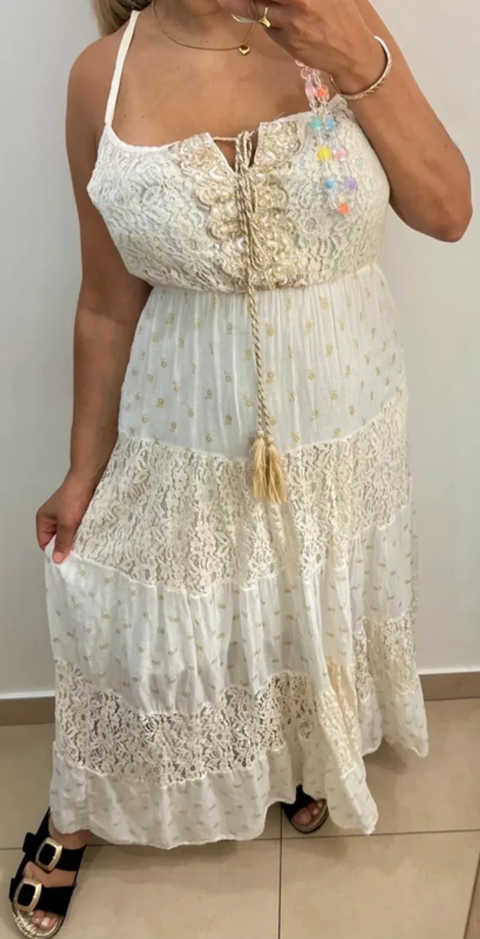 Robe longue Bohème Taille M