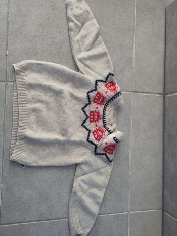Pull laine Petit bateau 