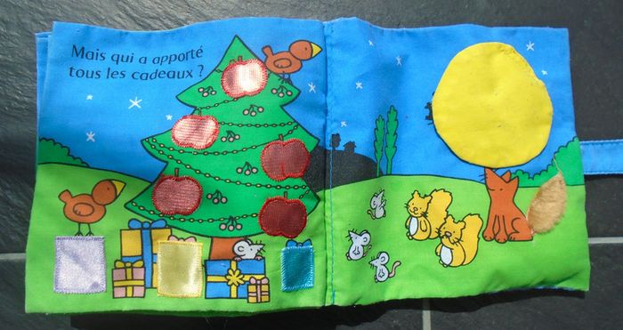 Joli livre à toucher "Noël" éditions Usborne - photo numéro 6